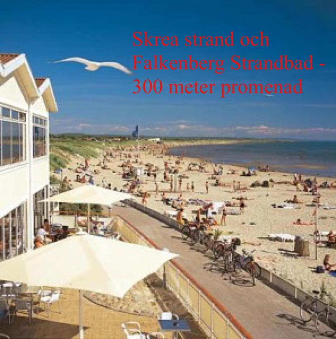 300 M Till Skrea Strand Och Naera Till Centrum Apartment Falkenberg Ngoại thất bức ảnh